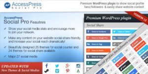 AccessPress Social PRO 2.2.1