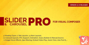 Pro Slider & Carousel Layout for Visual Composer 2.0