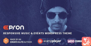 Epron - Responsive Music & Events WordPress Theme 2.0.1