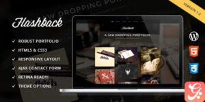 Flashback - A Jaw Dropping Portfolio WP Theme 1.3