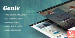 Genie - Personal Blog Theme 1.2.3