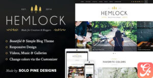 Hemlock - A Responsive WordPress Blog Theme 1.8.3