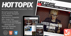 Hot Topix - Modern WordPress Magazine Theme 3.3.1