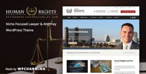 HumanRights - Lawyer and Attorney WordPress Theme 1.1.7