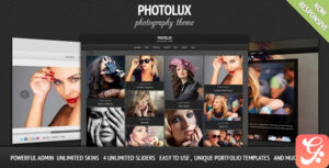Photolux - Photography Portfolio WordPress Theme 2.3.7