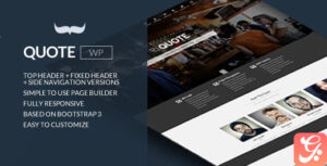Quote - Responsive Multi Purpose Theme 1.2