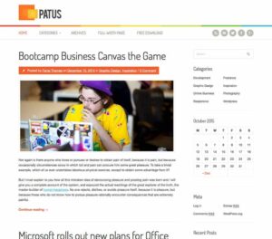 FameThemes Patus WordPress Theme 1.0.6