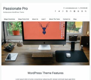 FameThemes Passionate Pro WordPress Theme 1.3.2