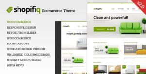 Shopifiq Responsive WordPress WooCommerce Theme 2.4.8
