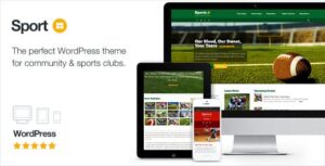 Sport - WordPress Club Theme 2.10
