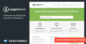 SupportDesk - A Responsive Helpdesk Theme 1.0.16