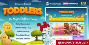 Toddlers - Kids, Child Care And Playgroup WordPress Theme 1.3.4