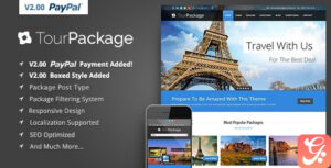 Tour Package-Wordpress Travel/Tour Theme 2.10