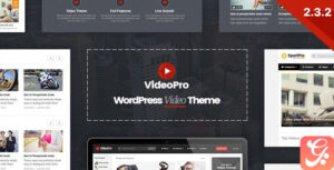 VideoPro - Video WordPress Theme 2.3.8.1