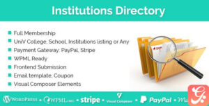 Institutions Directory 1.3.1
