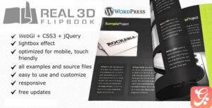 Real3D FlipBook WordPress Plugin 4.1