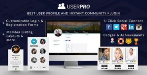 UserPro User Profiles with Social Login 5.1.8