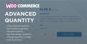 WooCommerce Advanced Quantity 3.0.6
