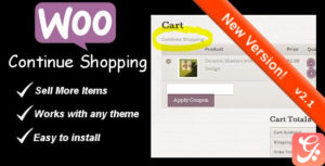 WooCommerce Continue Shopping Link 3.1