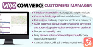 WooCommerce Customers Manager 31.8