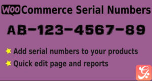 WooCommerce Serial Numbers WordPress Plugin 1.3.1