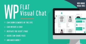 WP Flat Visual Chat Live Chat And Remote View for Wordpress 5.403