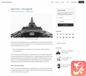 StudioPress Genesis Framework 3.4.0