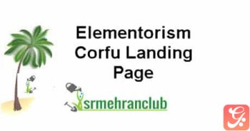 Elementorism Corfu Landing Page 1.0.0