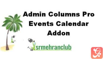 Admin Columns Pro Events Calendar Addon 1.7.1