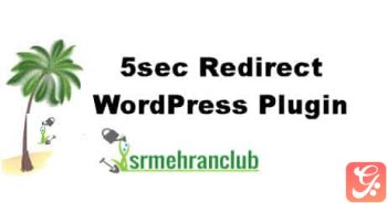 5sec Redirect WordPress Plugin 1.30