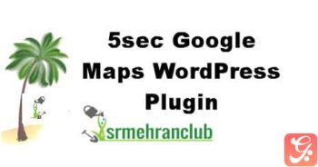 5sec Google Maps WordPress Plugin 1.43