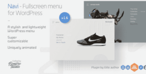 Navi: Fullscreen WordPress Menu 1.7