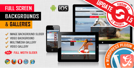 Image and Video FullScreen Background WP Plugin 1.6.6