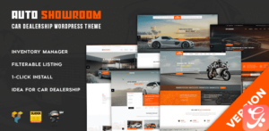 Auto Showroom - Car Dealership WordPress Theme 1.8.9