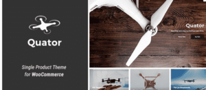 Quator - Single Product WordPress Theme 1.0.1
