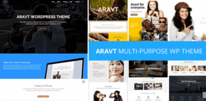 Aravt - Creative MultiPurpose WordPress Theme