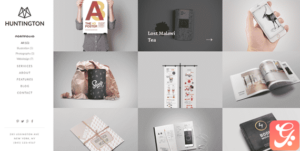 Huntington – Responsive Portfolio WordPress Theme 1.0.11