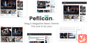 Peflican - A Newspaper & Magazine WordPress Theme 2.0.0