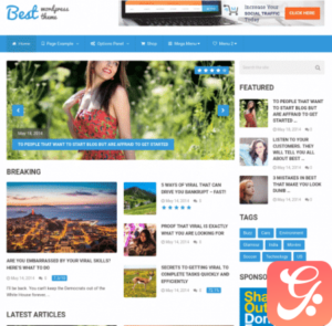 MyThemeShop Best WordPress Theme 2.2.9
