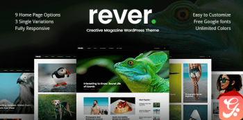 Rever - Clean and Simple WordPress Theme 1.0.3
