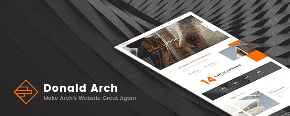 Donald Arch - Creative Architecture WordPress Them 3.6.2