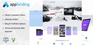 App Promotion | One Page App Promotion Theme 1.2