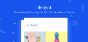 Beliynt Lite - Modern Multi-Conceptual Portfolio 1.0.2