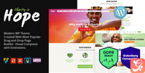 Hope - Non-Profit, Charity & Donations WP Theme 2.2.4