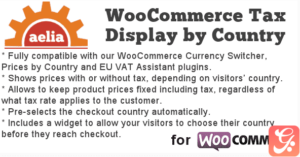 Tax Display by Country for WooCommerce 1.20.2.230718