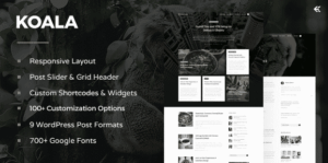 Koala - Responsive WordPress Blog Theme 4.1.0