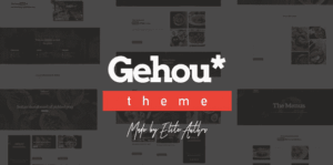 Gehou - A Modern Restaurant & Cafe Theme 1.1