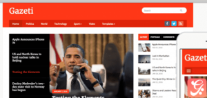 WPZoom Gazeti WordPress Theme 1.0.10