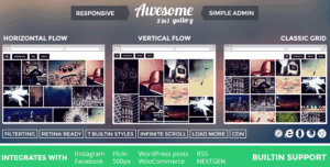 Awesome Gallery - Instagram, Flickr, Facebook galleries on your site 2.2.0