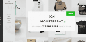Monsterrat - Minimal WordPress Portfolio Theme 1.2.1